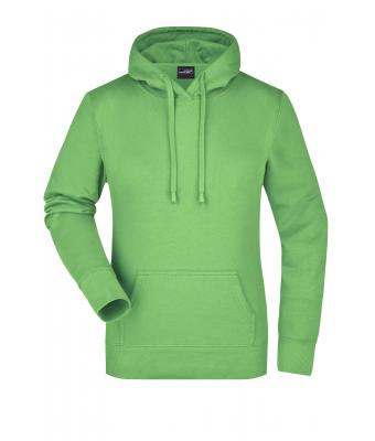 Damen Ladies' Hooded Sweat Lime-green 7223