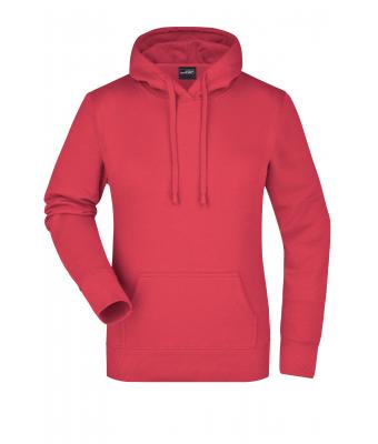 Donna Ladies' Hooded Sweat Pink 7223