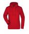 Donna Ladies' Hooded Sweat Red 7223