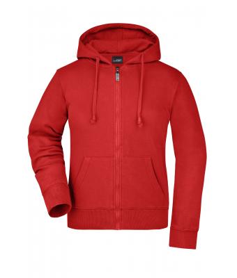 Damen Ladies' Hooded Jacket Red 7225