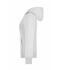 Damen Ladies' Hooded Jacket White 7225