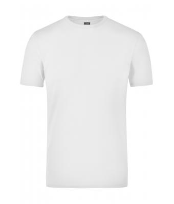 Homme T-shirt stretch homme Blanc 7227
