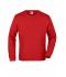 Unisexe Sweat-shirt french-terry Rouge 7229