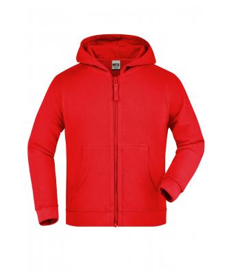Bambino Hooded Jacket Junior Red 7232
