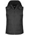 Donna Ladies' Padded Vest Black 7264