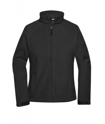 Donna Ladies'  Bonded Fleece Jacket Carbon/black 7266
