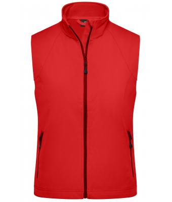 Donna Ladies' Softshell Vest Red 7284