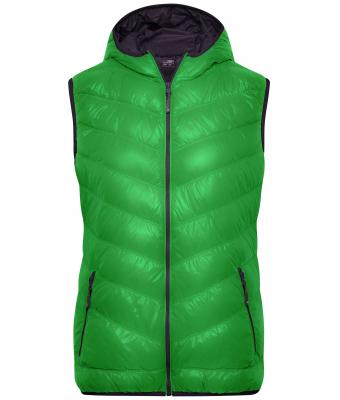 Ladies Ladies' Down Vest Green/carbon 8104