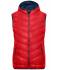 Donna Ladies' Down Vest Red/navy 8104