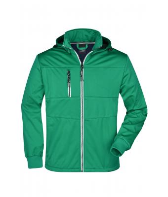 Men Men's Maritime Jacket Irish-green/navy/white 8190