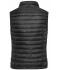 Donna Ladies' Quilted Down Vest Black/black 8213