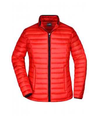 Donna Ladies' Quilted Down Jacket Red/black 8215