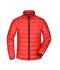 Uomo Men's Quilted Down Jacket Red/black 8216