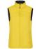Donna Ladies' Lightweight Vest Black/yellow 8269
