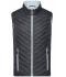 Uomo Men's Lightweight Vest Black/silver 8270