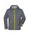 Uomo Men's Outdoor Jacket Iron-grey/yellow 8281