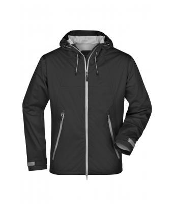 Uomo Men's Outdoor Jacket Black/silver 8281