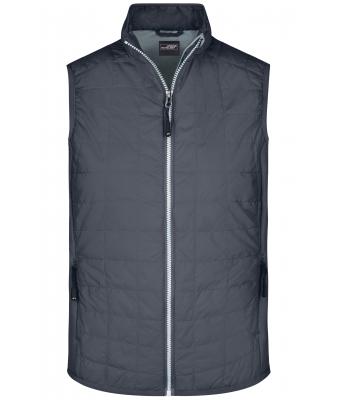 Uomo Men's Hybrid Vest Black/silver 8344