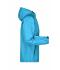 Men Men's Rain Jacket Turquoise/iron-grey 8372