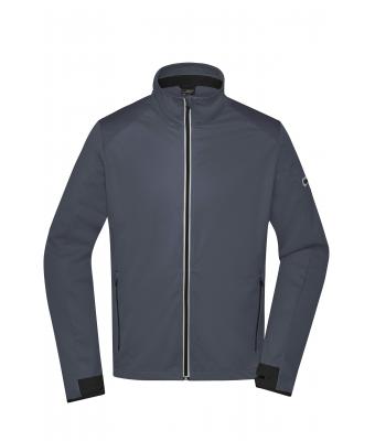 Herren Men's Sports Softshell Jacket Titan/black 8408
