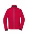 Herren Men's Sports Softshell Jacket Light-red/black 8408