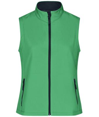 Donna Ladies' Promo Softshell Vest Green/navy 8409