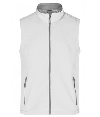 Uomo Men's Promo Softshell Vest White/white 8410