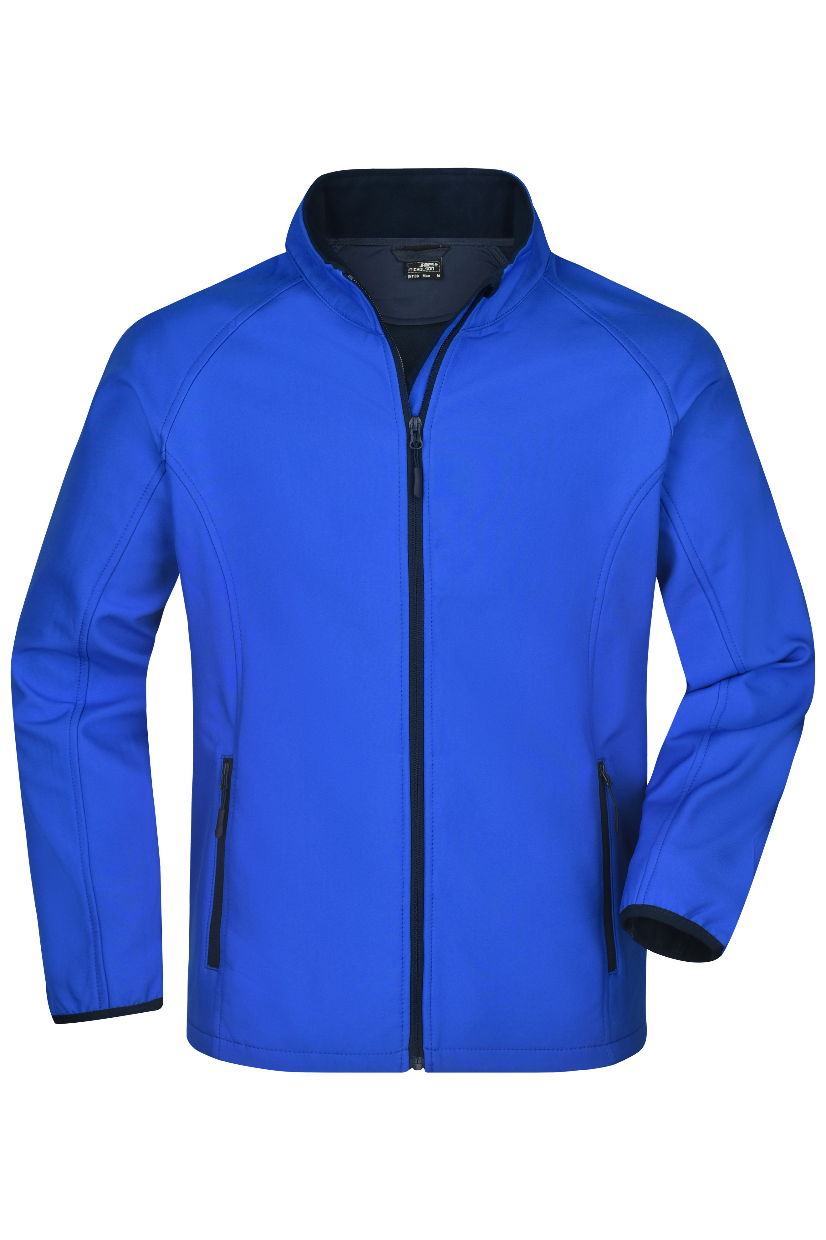 Men Men's Promo Softshell Jacket Nautic-blue/navy-Promotextilien.de
