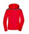 Ladies Ladies' Winter Jacket Red/anthracite-melange 8492