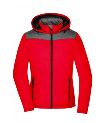 Ladies Ladies' Winter Jacket Red/anthracite-melange 8492