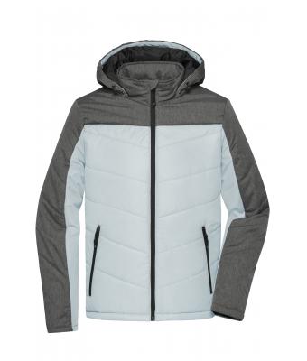 Uomo Men's Winter Jacket Silver/anthracite-melange 8493