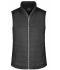 Donna Ladies' Padded Vest Black 8499