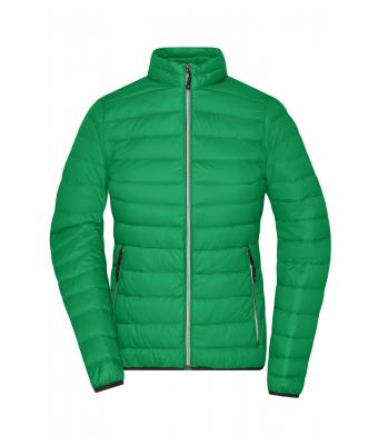Damen Ladies' Down Jacket Fern-green/silver 8496