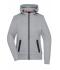 Donna Ladies' Hooded Jacket Melange chiaro 8612