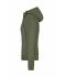 Damen Ladies' Hooded Softshell Jacket Olive/camouflage 8614