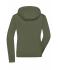 Damen Ladies' Hooded Softshell Jacket Olive/camouflage 8614