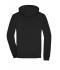 Uomo Men's Hooded Softshell Jacket Black/black 8618