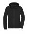 Uomo Men's Hooded Softshell Jacket Black/black 8618