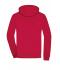 Uomo Men's Hooded Softshell Jacket Red/black 8618