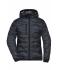 Donna Ladies' Padded Jacket Graphite/camouflage 10234