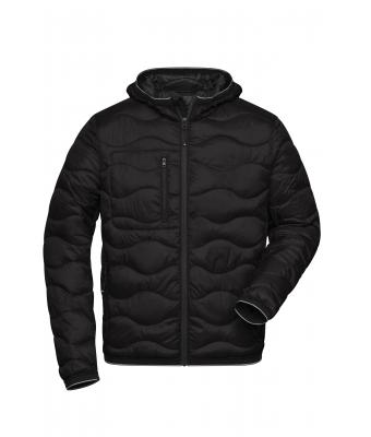 Uomo Men's Padded Jacket Black/black 10235