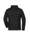 Uomo Men's Modern Padded Jacket Black-matt 10466