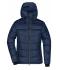 Donna Ladies' Padded Jacket Navy/electric-blue 10467