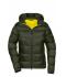 Donna Ladies' Padded Jacket Deep-forest/yellow 10467
