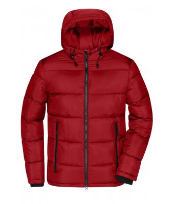 Uomo Men's Padded Jacket Red/black 10468