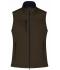 Donna Ladies' Softshell Vest Brown 10461