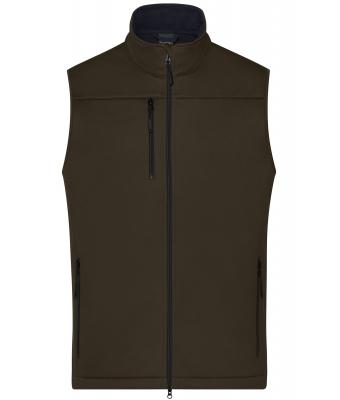 Uomo Men's Softshell Vest Brown 10462