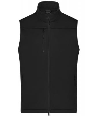 Uomo Men's Softshell Vest Black 10462