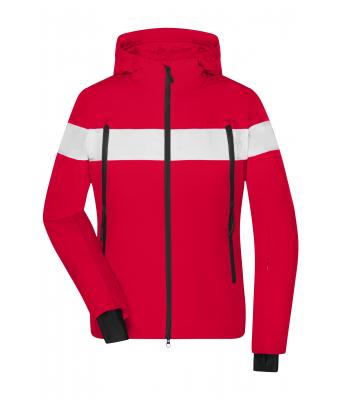 Donna Ladies' Wintersport Jacket Light-red/white 10544