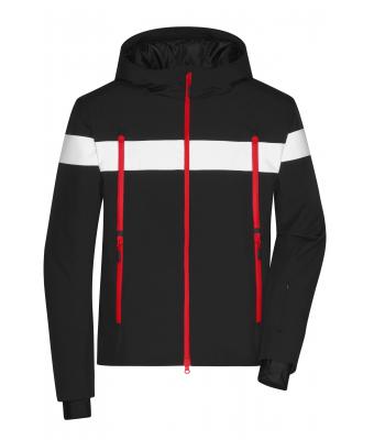 Herren Men's Wintersport Jacket Black/white 10545